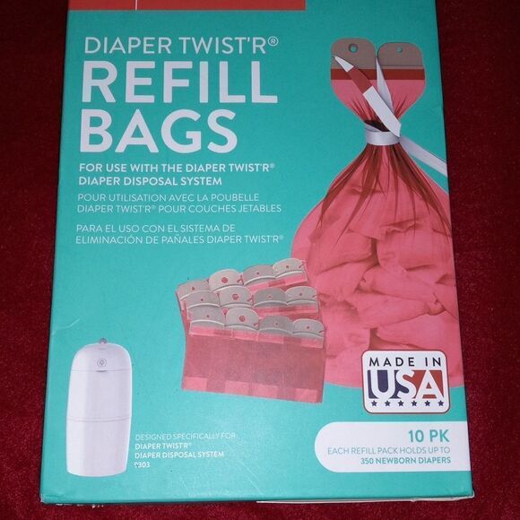 Diaper Twist'r Refill Bags - Picture 3 of 4